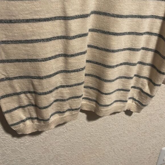 Free People Beach Dana Point Striped SWEATER ONLY, Size Extra Small - Picture 9 of 10